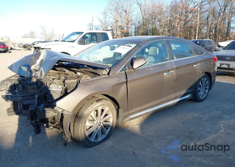 2017 Hyundai Sonata Sport from USA, damaged, VIN 5NPE34AF5HH481532